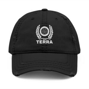 Alternate T.E.R.R.A. Distressed Dad Hat (Embroidery)
