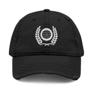 T.E.R.R.A. Distressed Dad Hat (Embroidery)