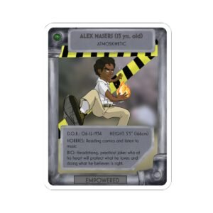 Alex Masers Hero Card Kiss-Cut Stickers