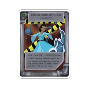 Aurora Masers Hero Card Kiss-Cut Stickers